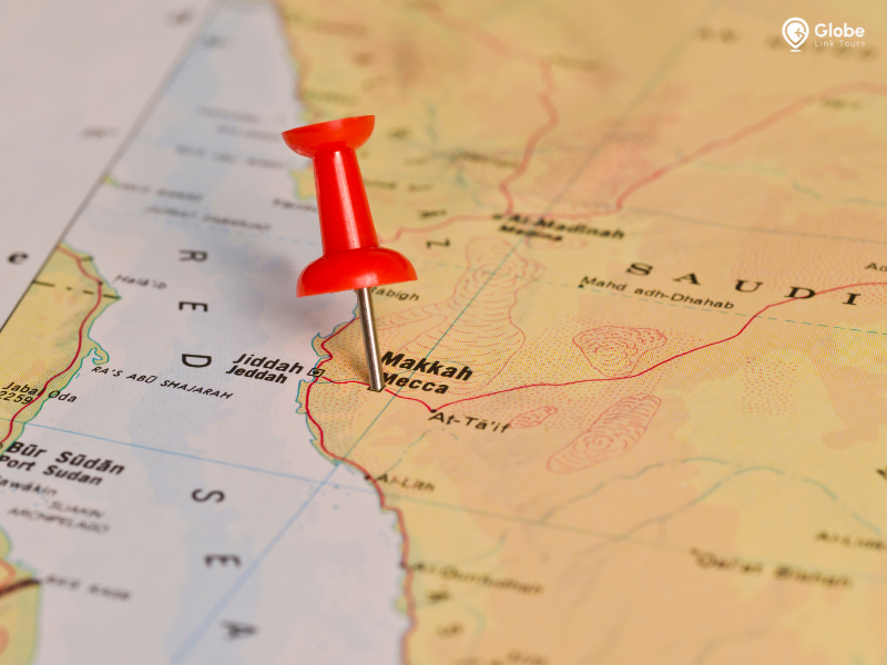 where is makkah located