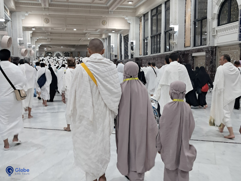 Family in makka