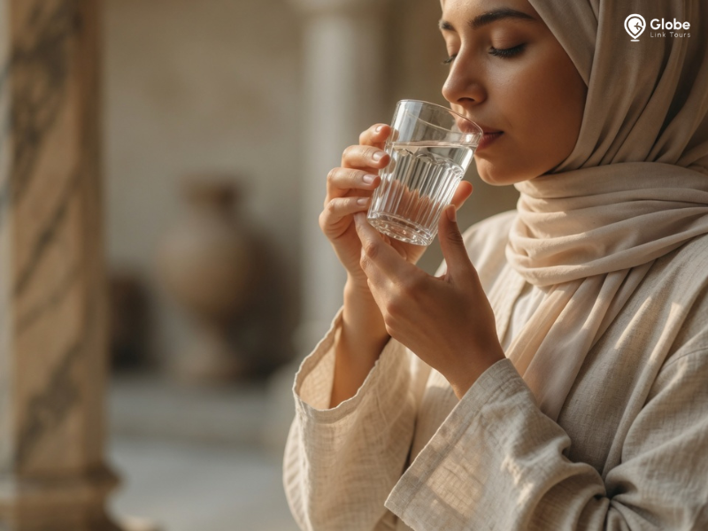 how to drink Zamzam water