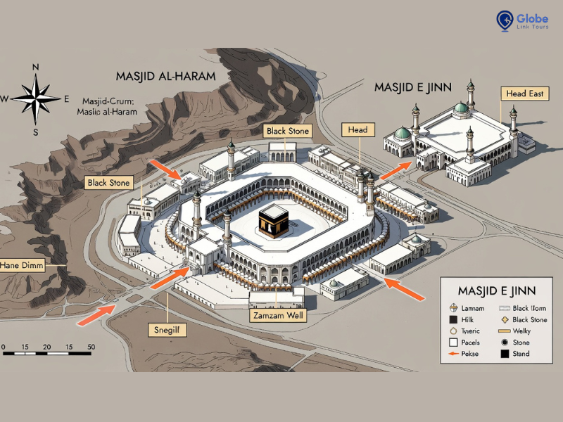 Masjid e Jin Location