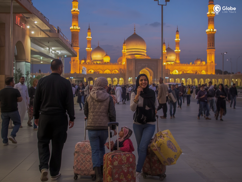 family face on Masijid Nabawi