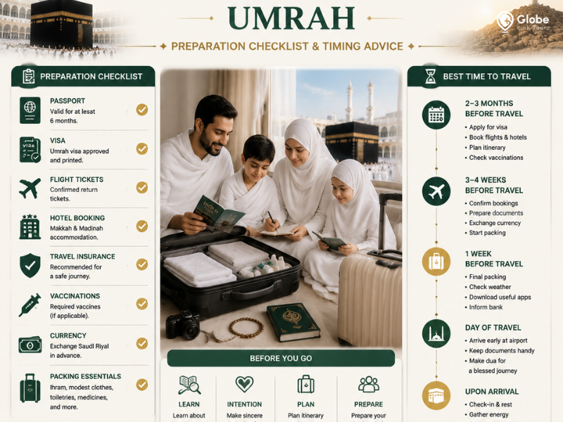 A Complete View of Umrah Preparation Beyond Ritual Timing​