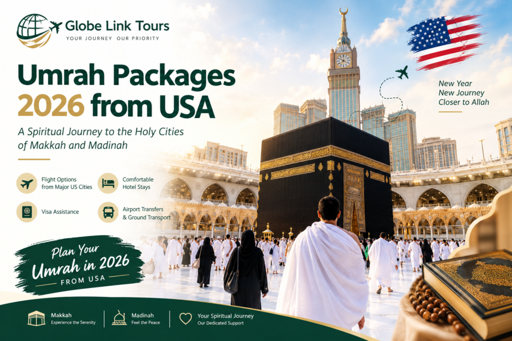 Umrah Packages 2026 from USA